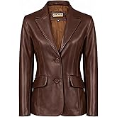 Leather Artist Everyday Leather Blazer Women Genuine Lambskin Leather Jacket Coat