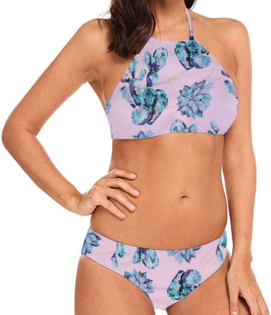Women Swimwear Two Piece Push Up Tube Up Split Beachwear Swimwear Bikini Set