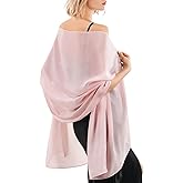 FURTALK Chiffon Shawl Wraps for Women Evening Dresses Soft Scarf Formal Wedding Bridal Scarves