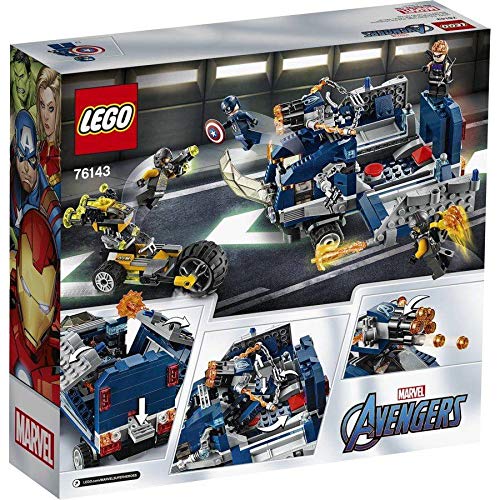 Captain America Lego 76143 Amazon LEGO Marvel Avengers