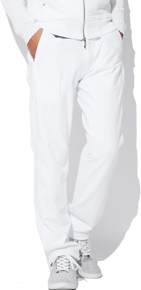 Amazon メンズ ジャージ トラックパンツ Viola ヴィオラ キルティング切り替えスウェットパンツ オフホワイトxl スウェットパンツ 通販