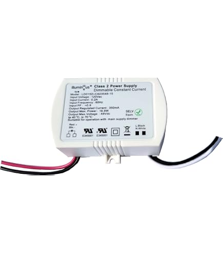 Ironsmith 35W LED Driver – Dimmable 12V-35V DC Power Supply For LED Lights & DIY Projects