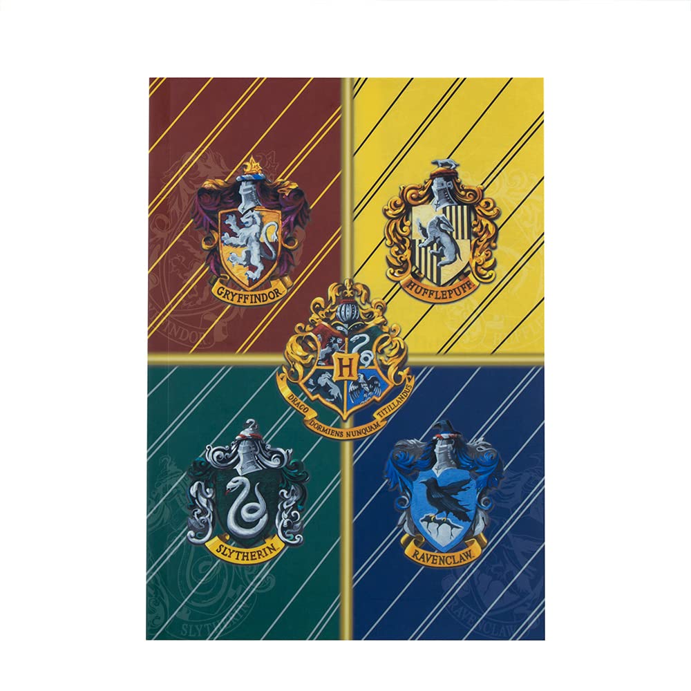 Cinereplicas - Harry Potter - Stationery Set - Officially Licensed - Hogwarts Houses — image 1