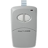 Linear MCS412001 Multi-Code 2-Channel Visor Transmitter, Original Version,Soft Gray