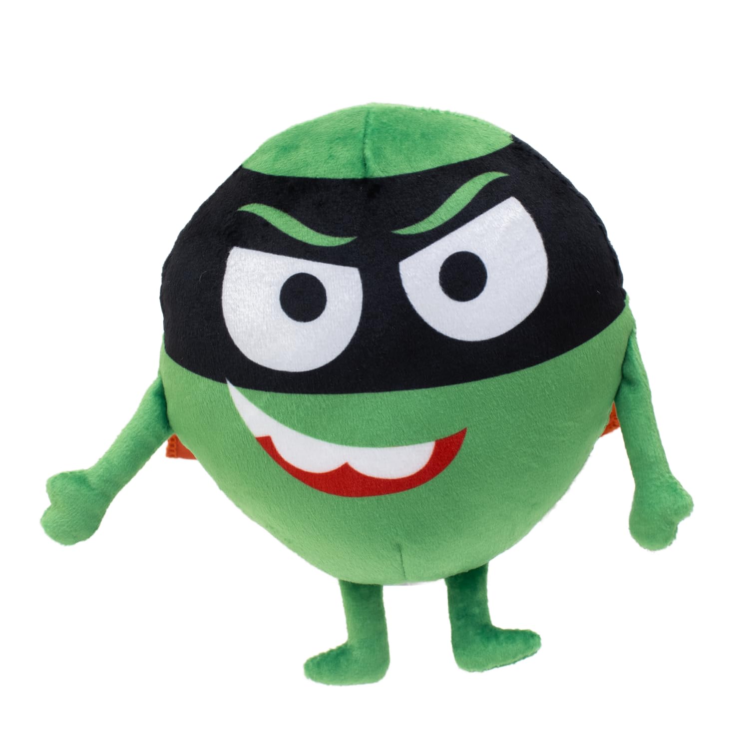 Supertato - Evil Pea Teddy Bear, toys, character Evil Pea from the Cbeebies show books, Green — image 1