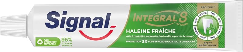 Dentifrice Integral 8 Haleine Fraîche Protection Complète 75ml