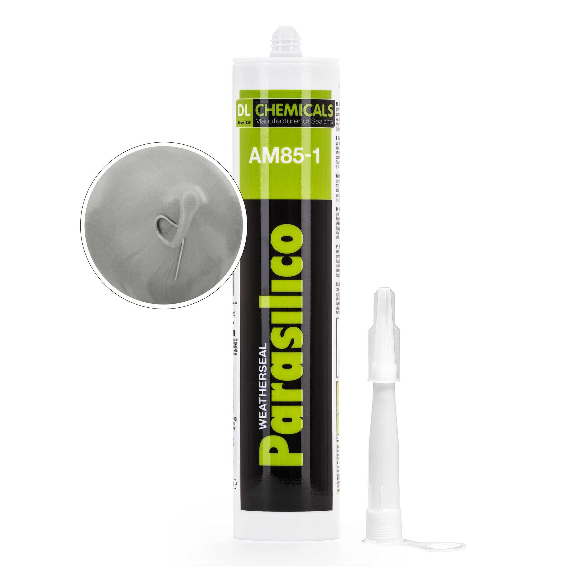 Parasilico AM85-1 Silicone Sealant RAL 7038 Agate Grey 310ml