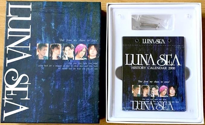 Amazon Co Jp Luna Sea 写真365枚日めくりカレンダー00年 Ryuichi Sugizo Inoran J 真矢 ホビー