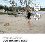 Loutep Training Lead for Dogs Nylon Leash 3m to 30m Padded Handle view 6