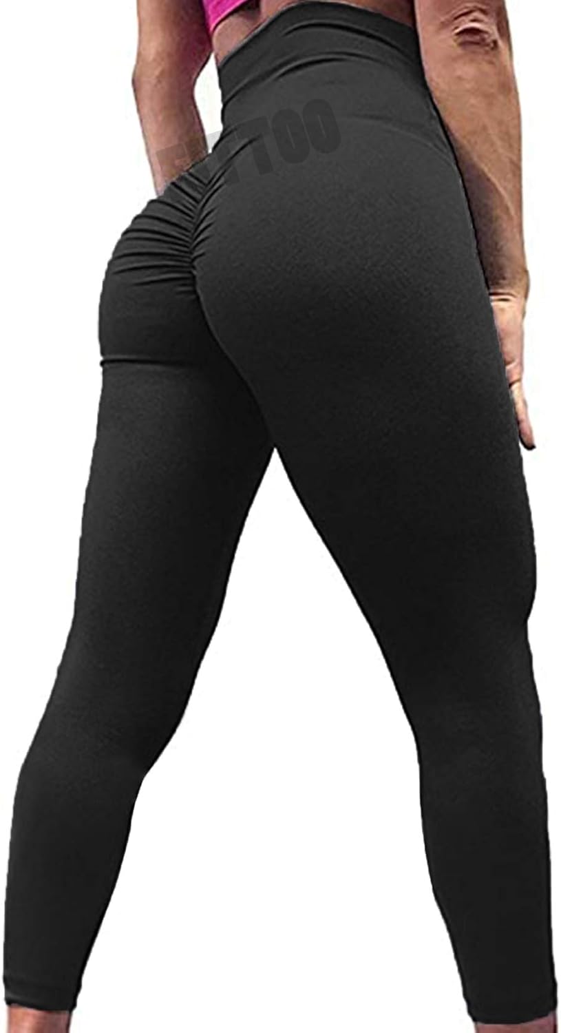 high waist scrunch leggings