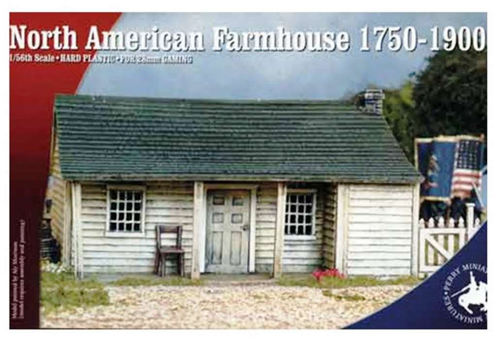 Perry 28mm American Civil War North American Farmhouse 1750-1900
