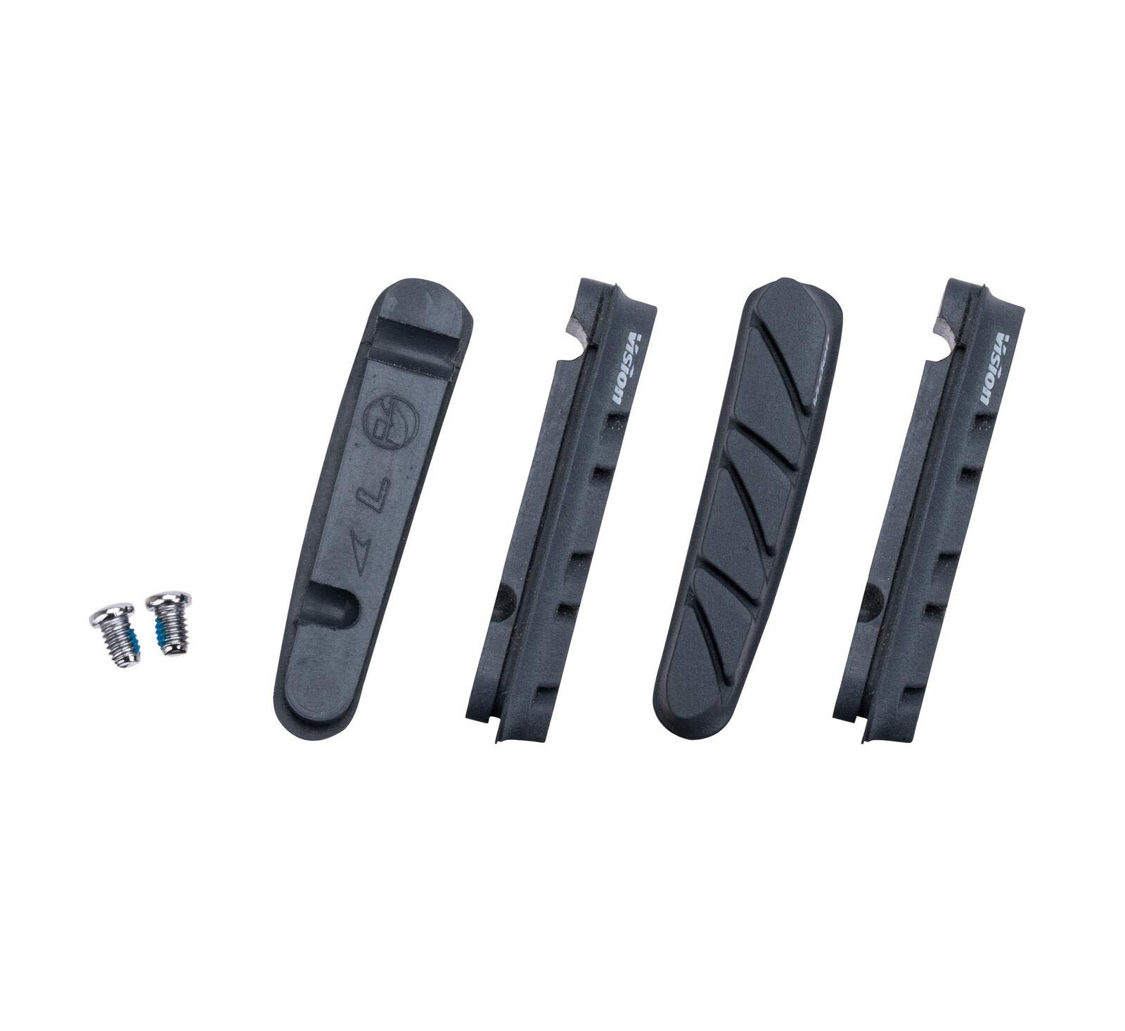 FSA Brake Skates T-83 Carbon, 4 pieces for Shimano Wheels