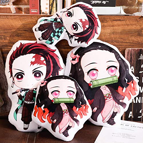 Demon Slayer Pillow Plush Kimetsu no Yaiba/Kamado Tanjirou/Nezuko Japanese  Anime Plush Doll Toy (30CM/45CM)