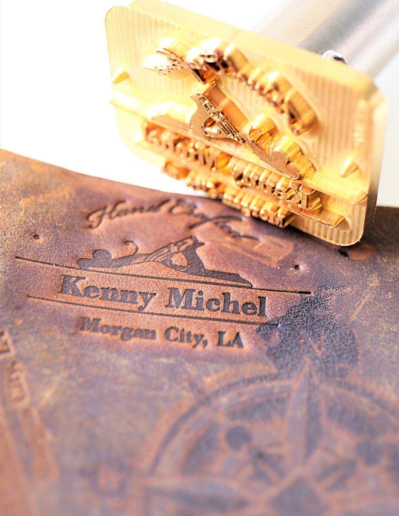Custom Logo Wood Branding Iron, Leather Iron Stamp,Wood Iron/Wedding Gift,Handcrafted by Design (1