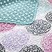 Mi Zone Cozy Quilt Set, Casual Modern Vibrant Color Design All Season Teen Bedding, Coverlet Bedspread, Decorative Pillow, Girls Bedroom Décor, Full/Queen, Carly Circular Purple