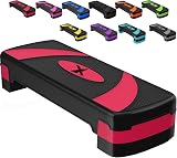 Xn8 Sports Adjustable Height Exercise Step 10/15/20 cm Steppers Cardio Home Gym