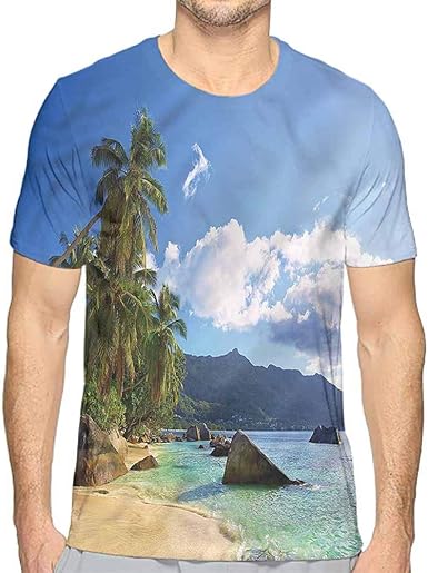 Amazon Com Comfort Colors T Shirt Beach Mahe Island Seychelles