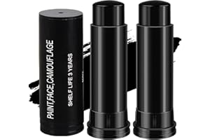 XIUXIXU 2PCS Eye Black Stick for Sports, Face Paint Stick, High-pigmented Body Paint Stick, Sweat-proof Eyeblack Stick for Softball Baseball Football Sports Halloween Cosplay Costume Makeup