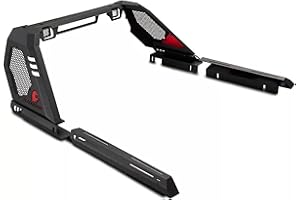 Black Horse Off Road Vigor Roll Bar Modular Black Compatible with 2019-2023 Ford Ranger-VIRB08B