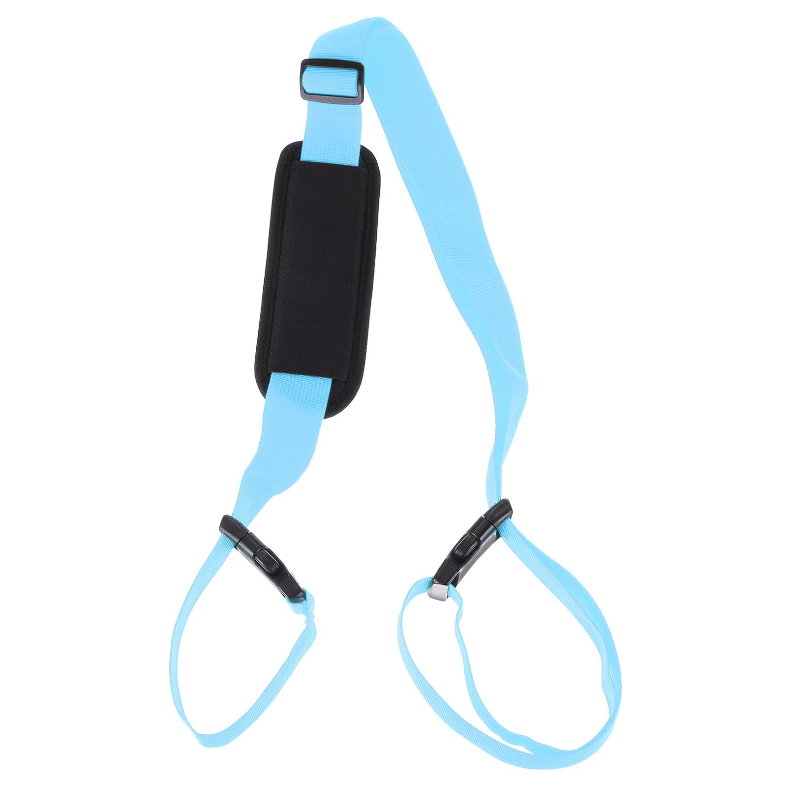 PATIKIL Carrying Beach Chair Straps, Adjustable Beach Chair Straps Shoulder Carrying Straps for Folding Chair Backpack, Blue