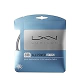 Luxilon ALU Power Rough 130 Tennis String - Set, Grey