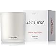Apotheke Luxury Scented Candles for Home, Apricot Red Currant - Aromatherapy Jar Candle with Soy Wax Blend