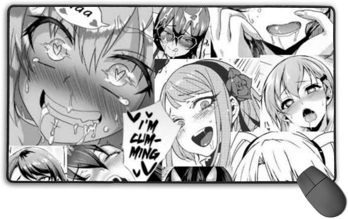 Ahegao O Face Large Mouse Pad 29 5x15 7i Buy Online In Kuwait At Desertcart