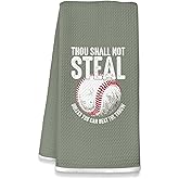 NEFMGEG Baseball Gifts Hand Towels for Boys, Baseball Lovers Mom Fans Players Coach Gifts Decorative Hand Towels for Bathroom Kitchen Decor,16x24 Inch