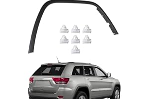 RAINMAN S Front Right Passenger Side Plastic Fender Flare Wheel Covers trim Textured molding Replacement for Grand Cherokee 2011 2012 2013 2014 2015 2016 Replacement for 1MP38RXF1AE CH1291106