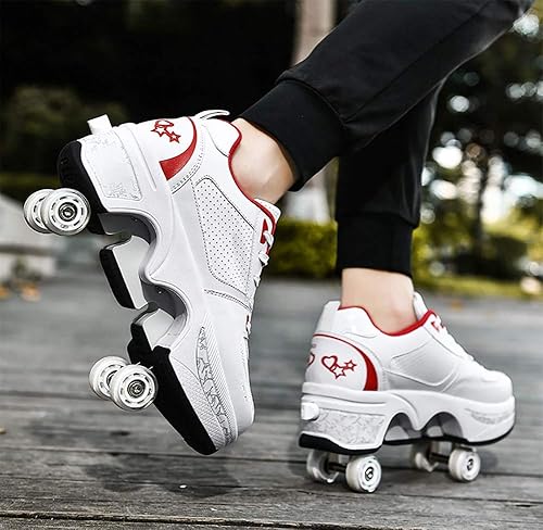 Parkour Shoes With Skate Roller Shoes LDTXH Automatic Walking
