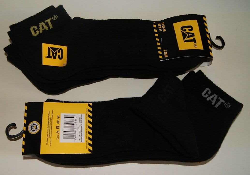 9 Paar CAT Caterpillar Arbeitssocken Herren Socken Sneakersocken