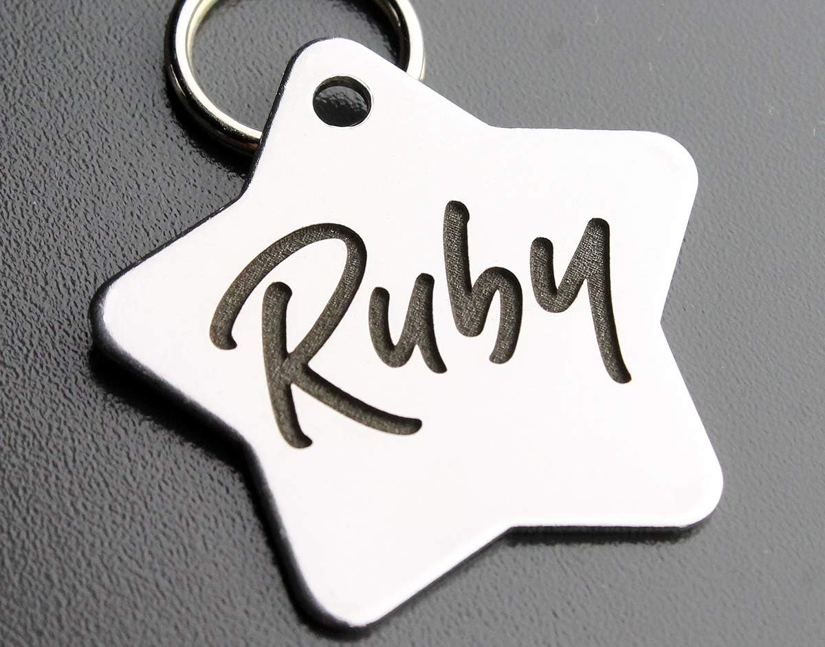 deep engraved pet tags