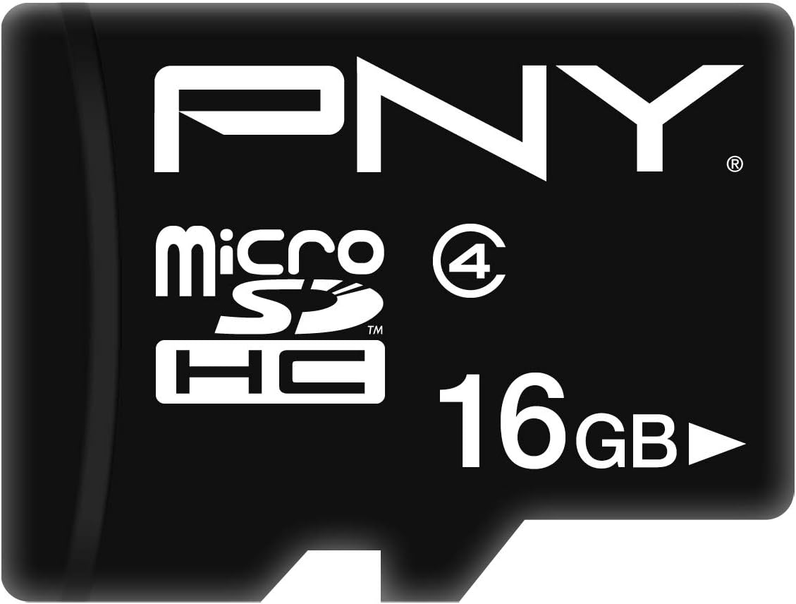 PNY 16GB Performance Class 4 microSD Flash Memory Card 5-Pack (P-SDU16G4X5-MP): Computers & Accessories