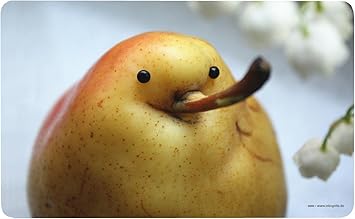 fruhstucksbrettchen 23 x 14 cm 68004 birne von inkognito kunstler inkognito c miriam braunstein dies das kuche fruhstuck fruhstucksbrettchen schneidebrettchen brettchen amazon de kuche haushalt wohnen