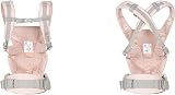 Ergobaby Omni Dream Baby Carrier Pink Quartz 4 Carry Positions Newborn to 20.4 view 6