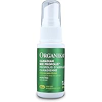 Organika Bee Propolis Throat Spray- Alcohol Free, Soothing, Immune Support- 30ml