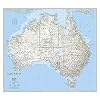 National Geographic: Australia Classic Wall Map (30.25 X 27 Inches): Wall Maps Continents Landkaart – 10 november 2019