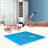 Shiwaki 3D Silicone Pad for 3D Printing Pen, 17.7cm with Finger Sleeves view 3