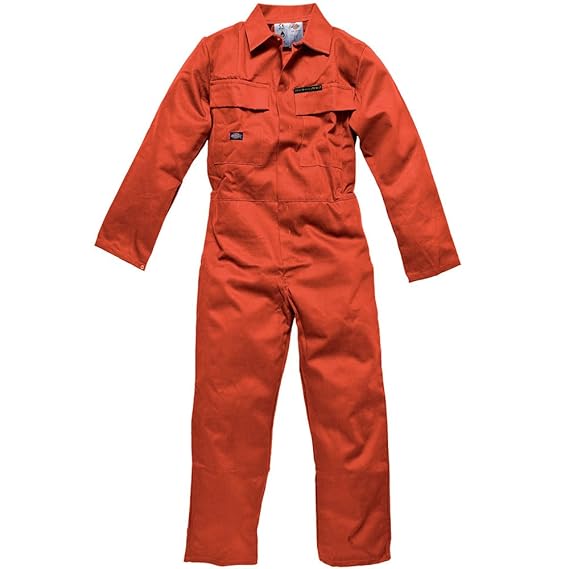 Dickies FR4869 OR 42 Size 52 "Proban" Coverall Orange Amazon.co.uk
