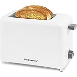 Elite Gourmet ECT-1027# Cool Touch Toaster, 7 Toast Settings Cancel Functions, Slide Out Crumb Tray, Extra Wide 1.5" Slots fo