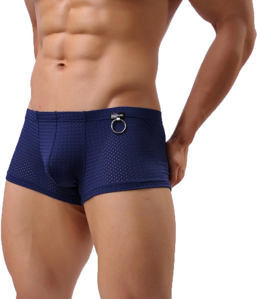 youbin Men's Boxer Briefs Shorts Trunks Underwear Stretch Hipster Underpants