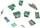 Asixx TL866II Plus Universal USB Programmer EEPROM FLASH MCU GAL PIC 10 Adapters view 6