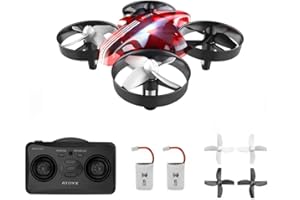 Mini Drones for Kids and Beginners Remote Control Toys, Quadcopter 2.4Ghz 6-Axis Gyro 4 Channels, RC Helicopter Plane Best Ki