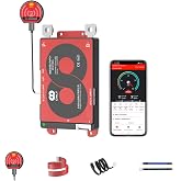 DALY Smart BMS 4S-24S 12V-72V 40A-500A with Bluetooth Module Battery Protection Board for LiFePO4 Battery Pack (LifePO4 4S 12V 40A+BT Module)