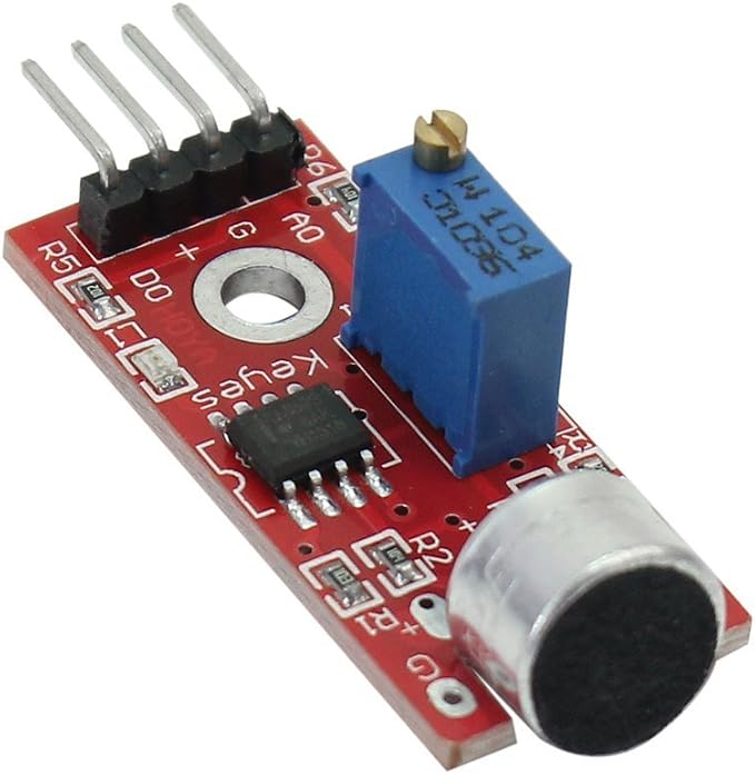 10 Microfoni Sensore Rilevamento Suono Electret | Modulo Per Arduino PIC E Progetti Elettronici - Foto 1