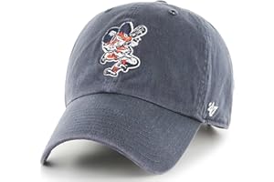 47 MLB Alternate Cooperstown Primary Logo Clean Up Adjustable Hat Cap, Adult One Size