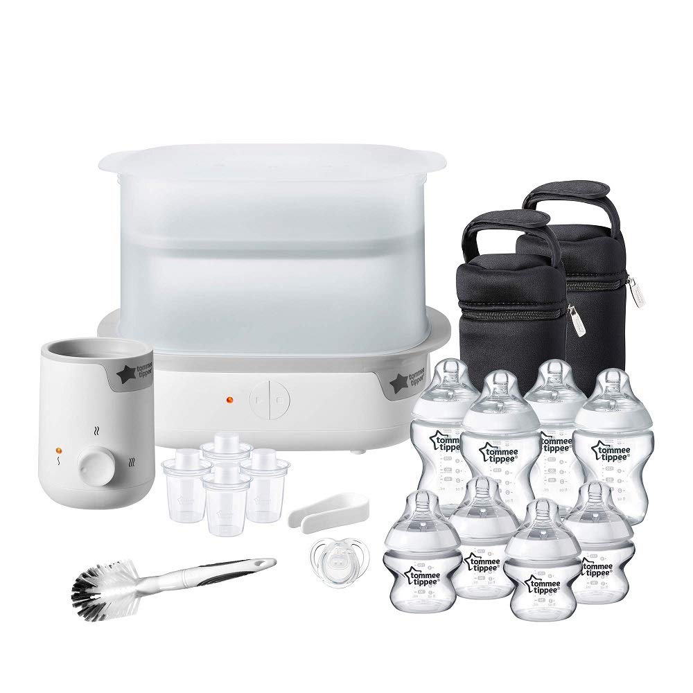 Tommee Tippee Complete Feeding Set Super Steam Electric Steriliser