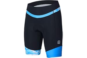 SPOEAR Women's Cycling Shorts with 3D Padded Bike Shorts with Reflective Elements