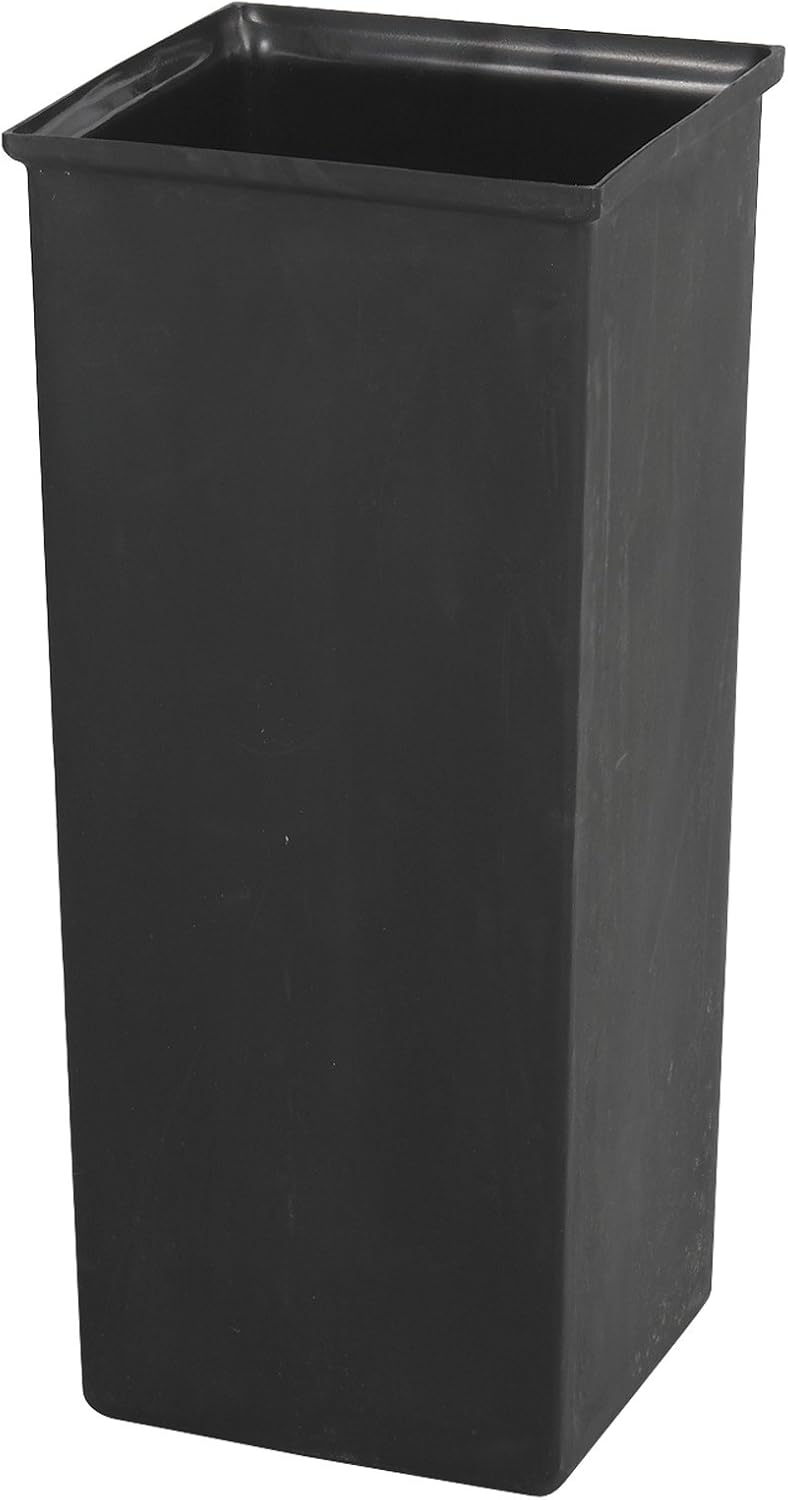 Safco Products 36 Gallon Plastic Liner 9669, for use with Safco Push Top Receptacle, 36-Gallon Capacity, Black: Office Products