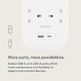 Belkin 8-Outlet Surge Protector Power Strip Wall Mount 900J USB PD view 4